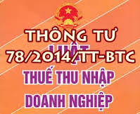 Tổng hợp điểm mới về Thuế TNDN (78/2014/TT-BTC)